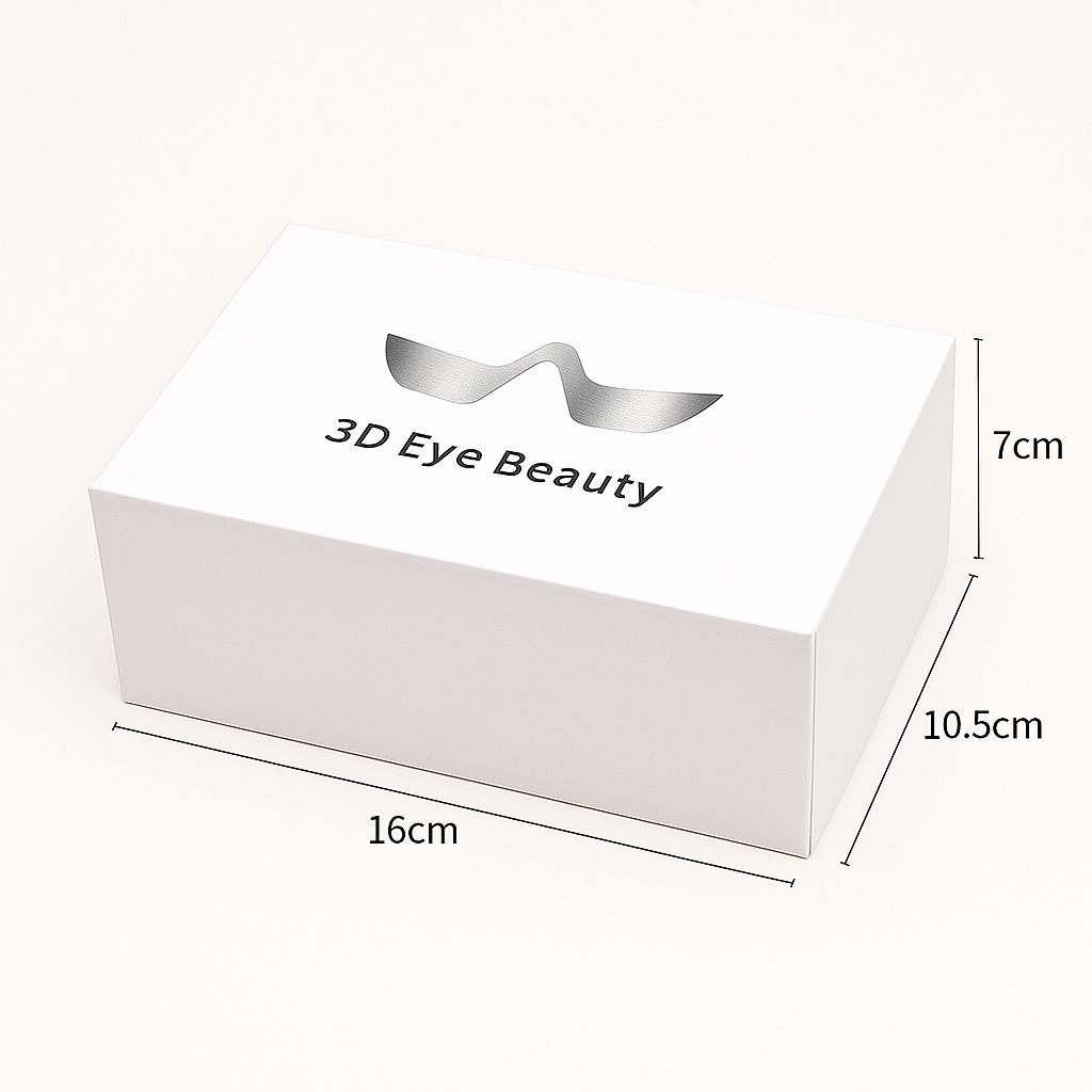 Daily eye care routine using red light eye massager at home