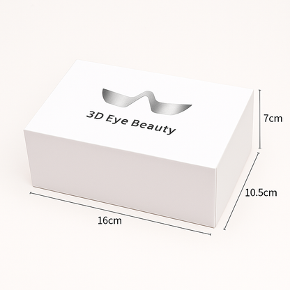 Daily eye care routine using red light eye massager at home