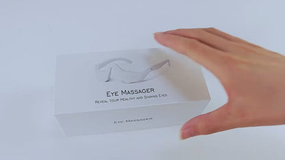 Easy one button control red light eye massager for daily use